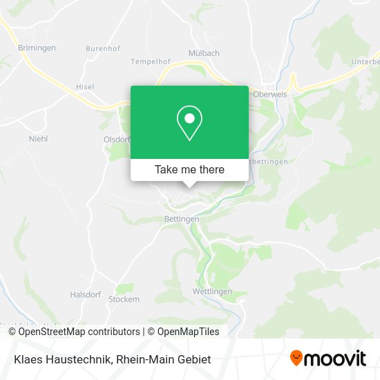 Карта Klaes Haustechnik