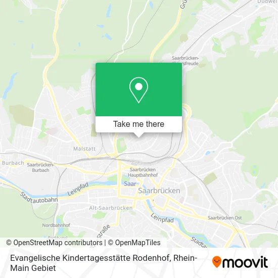 Карта Evangelische Kindertagesstätte Rodenhof
