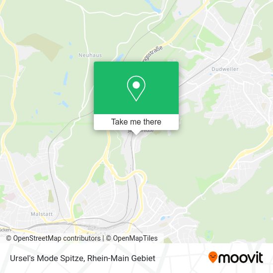 Карта Ursel's Mode Spitze
