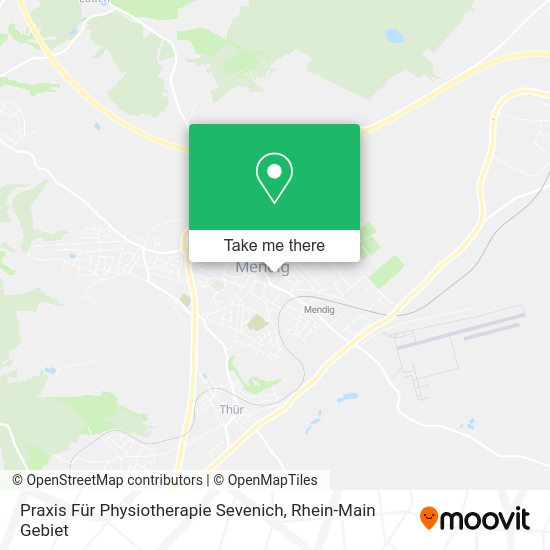 Карта Praxis Für Physiotherapie Sevenich