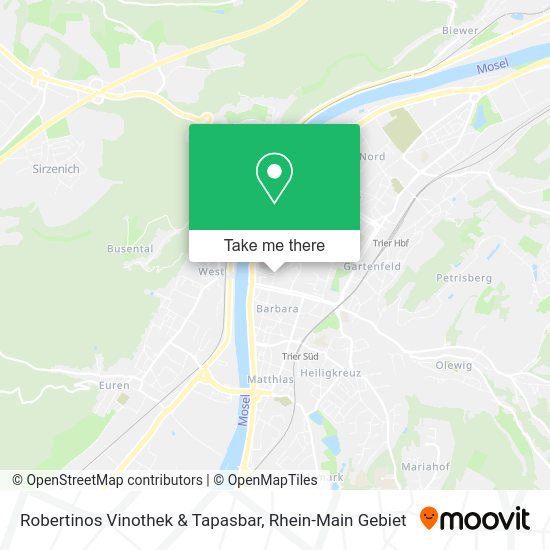 Карта Robertinos Vinothek & Tapasbar