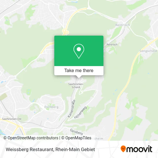 Карта Weissberg Restaurant