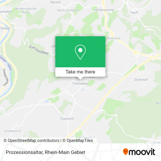 Карта Prozessionsaltar