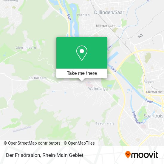 Карта Der Frisörsalon