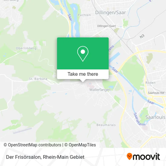 Карта Der Frisörsalon