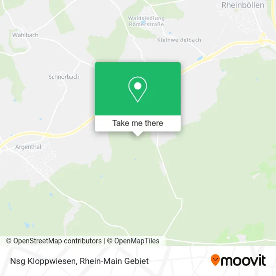 Карта Nsg Kloppwiesen