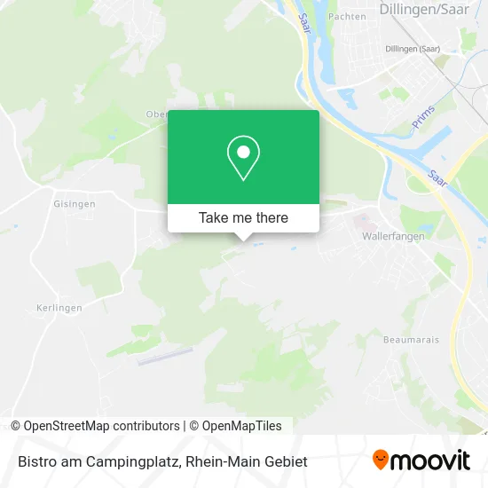 Карта Bistro am Campingplatz
