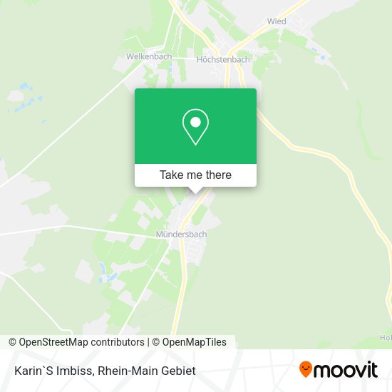 Карта Karin`S Imbiss