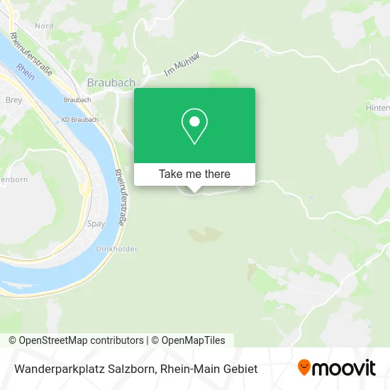 Карта Wanderparkplatz Salzborn