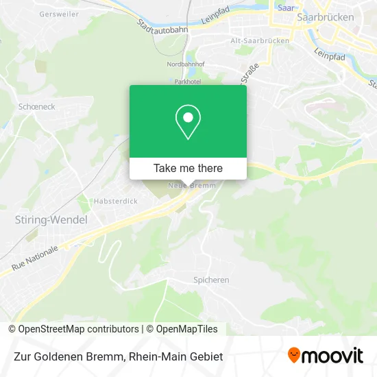 Карта Zur Goldenen Bremm