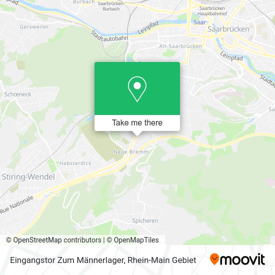 Карта Eingangstor Zum Männerlager