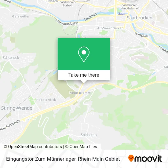 Карта Eingangstor Zum Männerlager