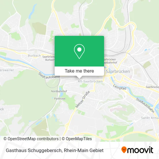 Карта Gasthaus Schuggebersch