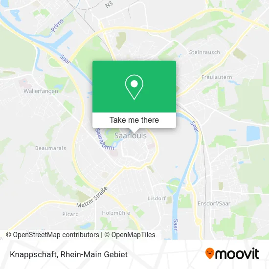 Карта Knappschaft