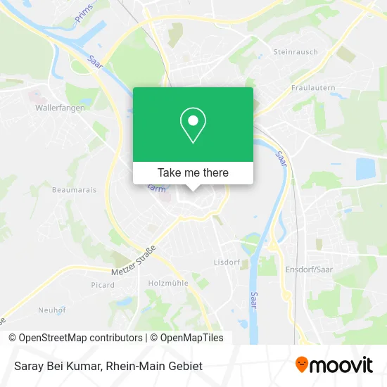 Карта Saray Bei Kumar