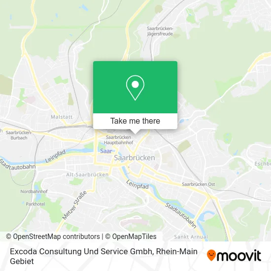 Карта Excoda Consultung Und Service Gmbh