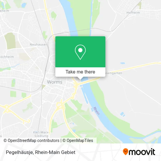 Карта Pegelhäusje