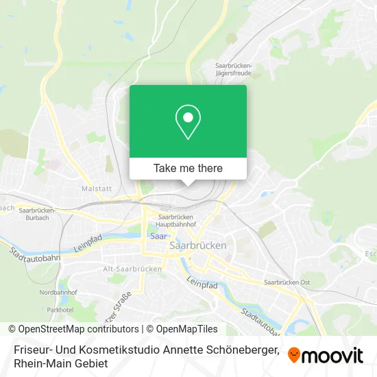 Карта Friseur- Und Kosmetikstudio Annette Schöneberger