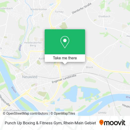 Карта Punch Up Boxing & Fitness Gym