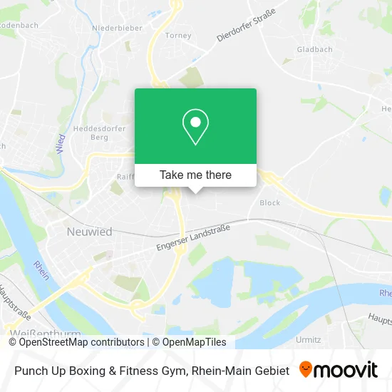 Карта Punch Up Boxing & Fitness Gym