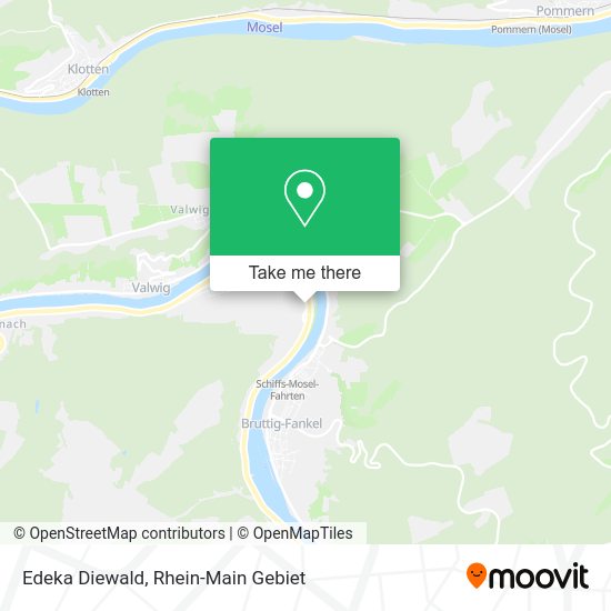 Карта Edeka Diewald