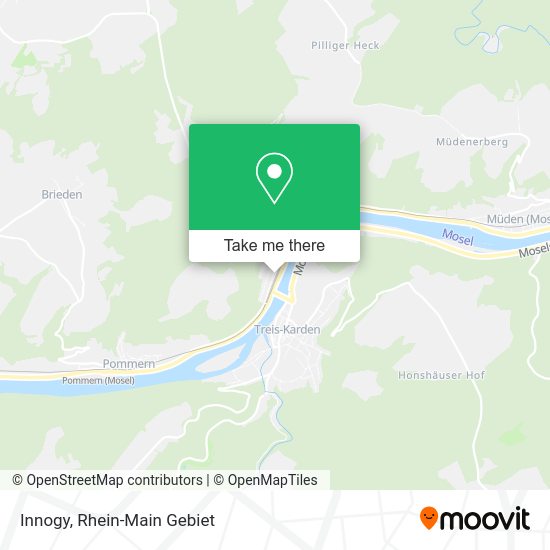 Карта Innogy
