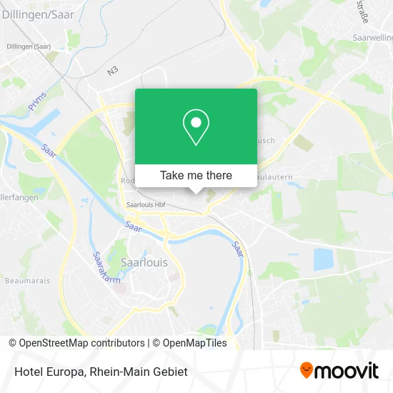 Карта Hotel Europa