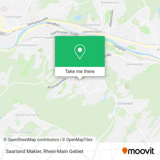 Карта Saarland Makler