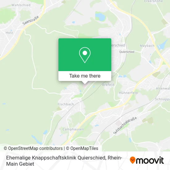 Карта Ehemalige Knappschaftsklinik Quierschied