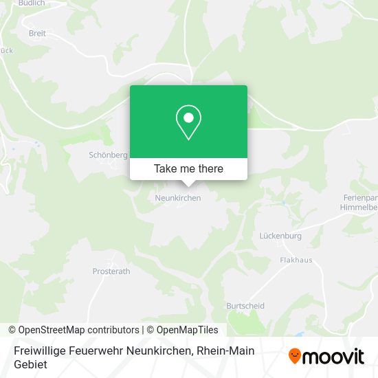 Карта Freiwillige Feuerwehr Neunkirchen