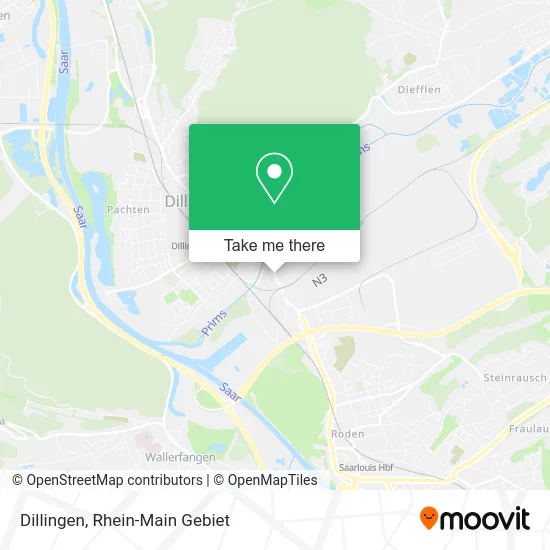 Карта Dillingen