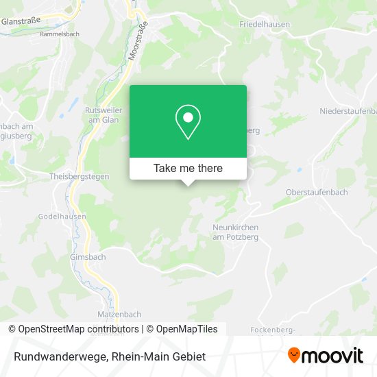 Карта Rundwanderwege