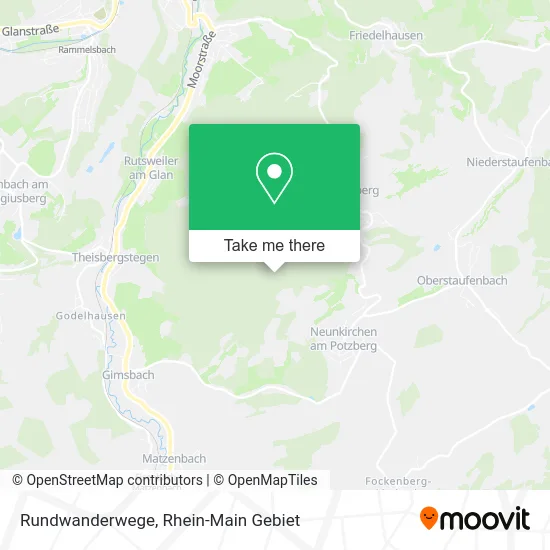 Карта Rundwanderwege