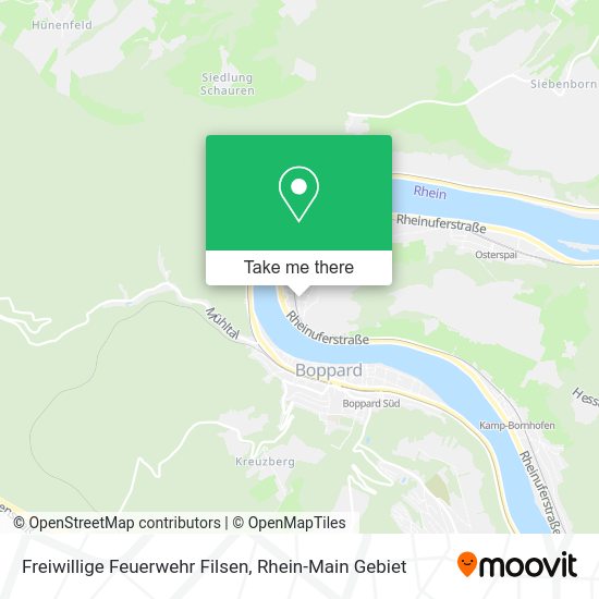 Карта Freiwillige Feuerwehr Filsen
