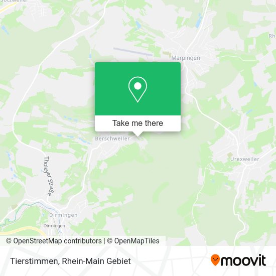 Карта Tierstimmen