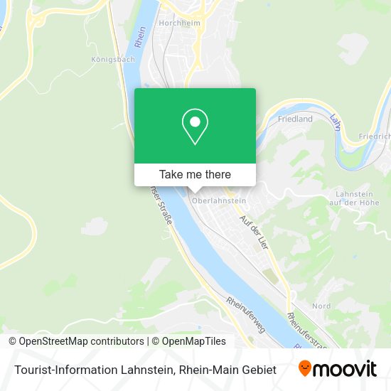 Карта Tourist-Information Lahnstein
