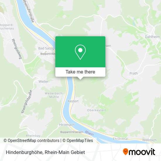Карта Hindenburghöhe