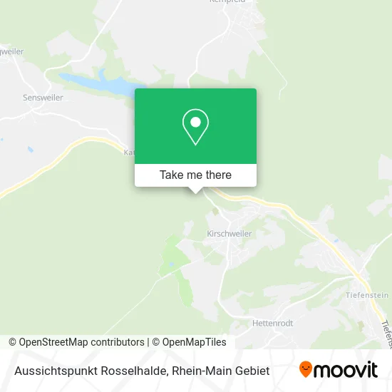 Карта Aussichtspunkt Rosselhalde