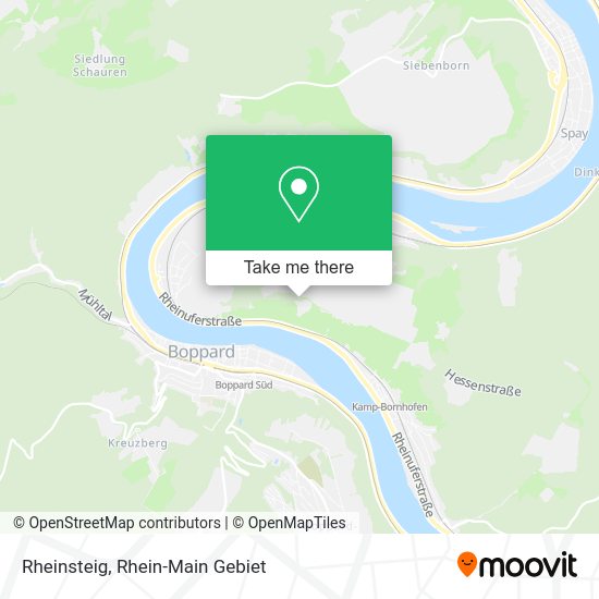 Карта Rheinsteig