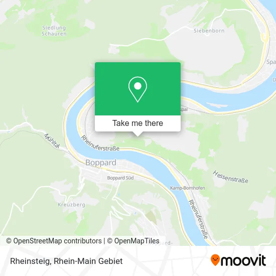 Карта Rheinsteig