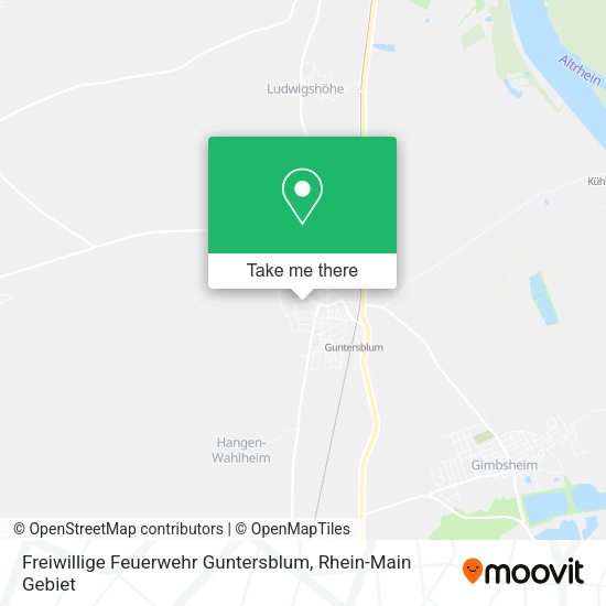 Карта Freiwillige Feuerwehr Guntersblum