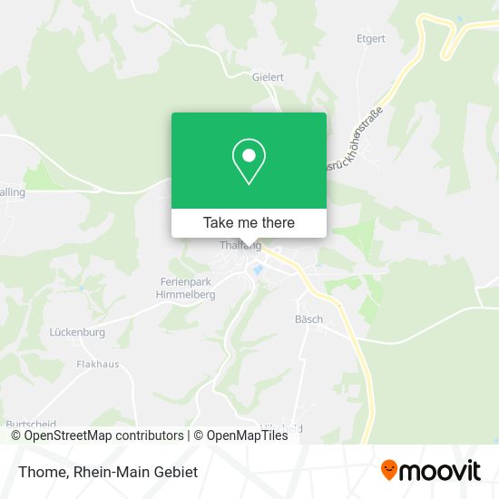 Карта Thome