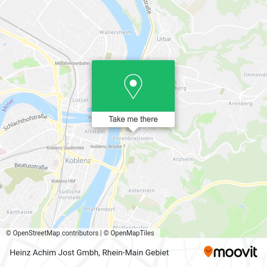 Карта Heinz Achim Jost Gmbh