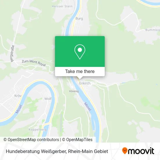 Карта Hundeberatung Weißgerber
