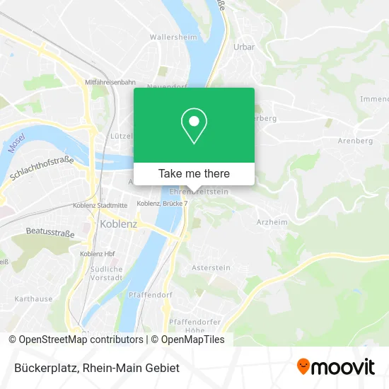 Карта Bückerplatz