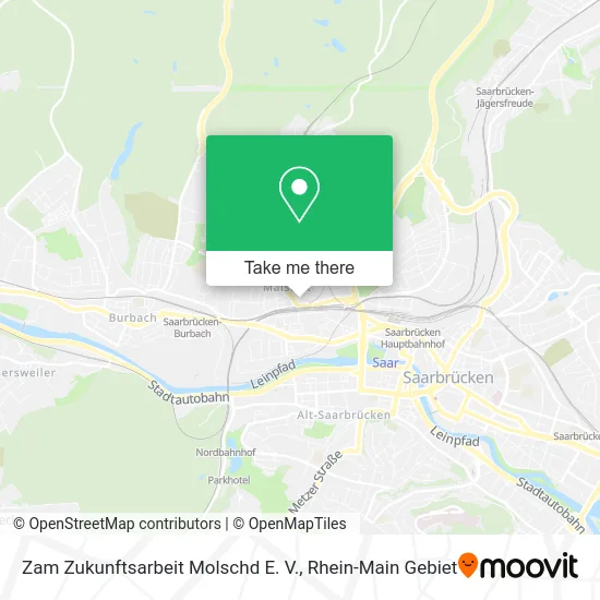 Карта Zam Zukunftsarbeit Molschd E. V.