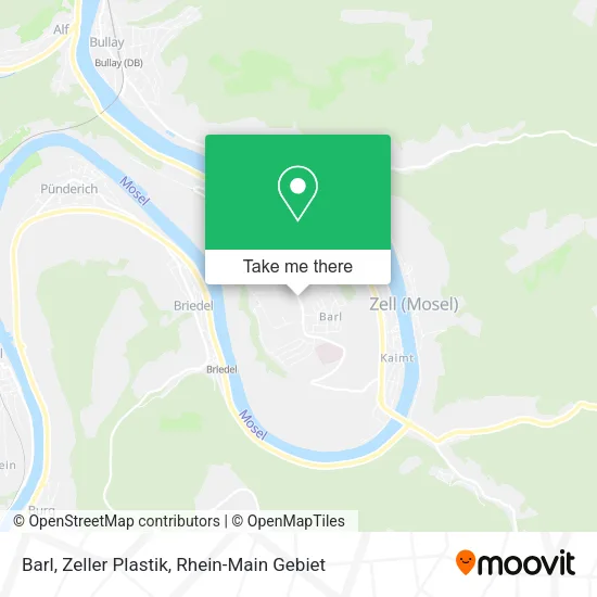 Карта Barl, Zeller Plastik