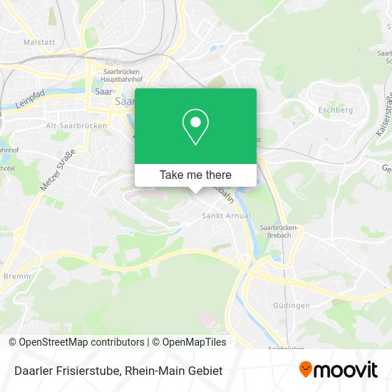 Карта Daarler Frisierstube