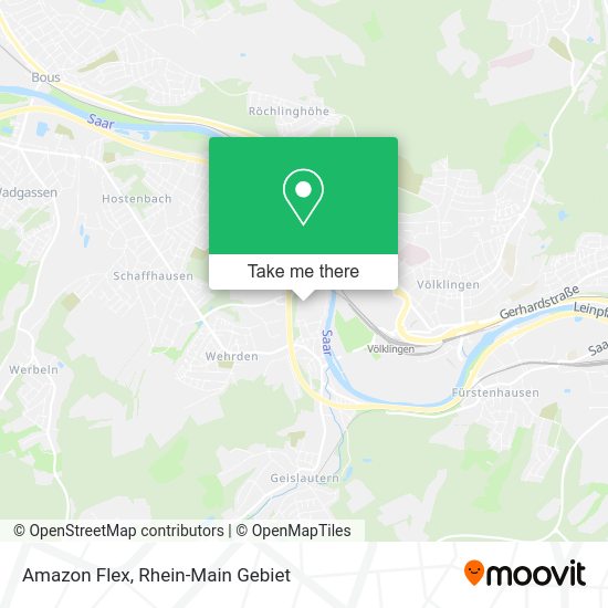Карта Amazon Flex