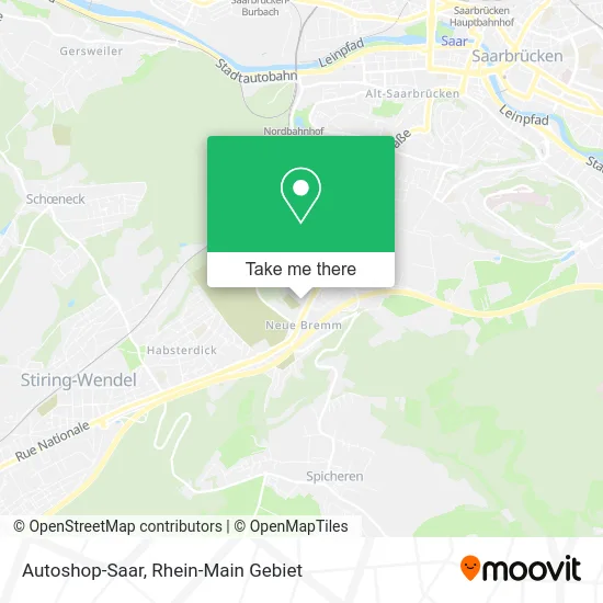 Карта Autoshop-Saar